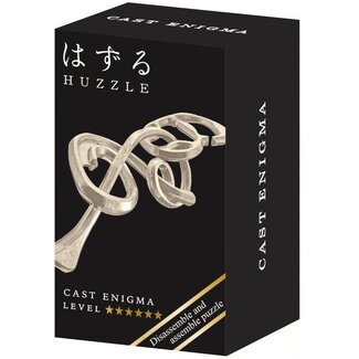 Eureka IQ-puzzel - Enigma - Mini - Metaal - Zilver - Niveau 6