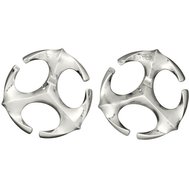 Eureka IQ-puzzel - Rotor - Mini - Metaal - Zilver - Niveau 6