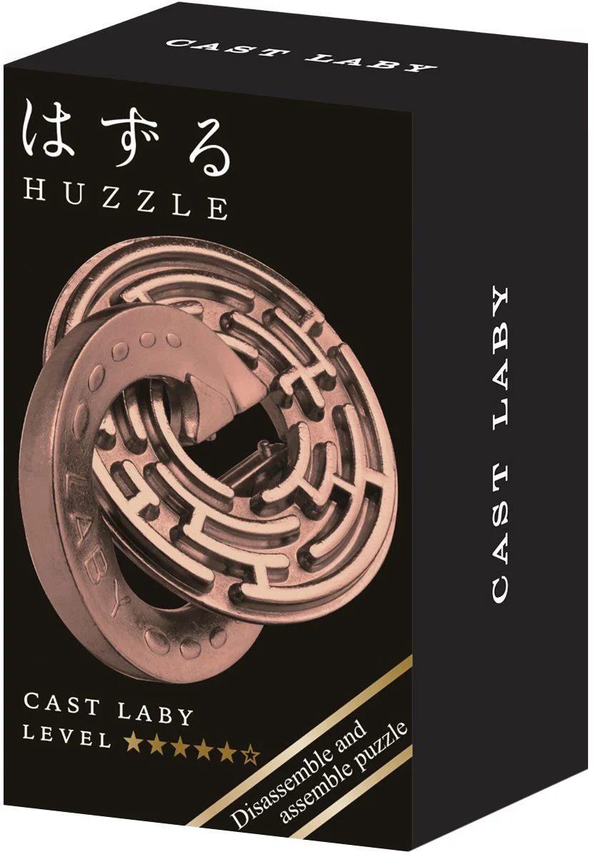 IQ-puzzel - Laby - Mini - Metaal - Koper - Niveau 5