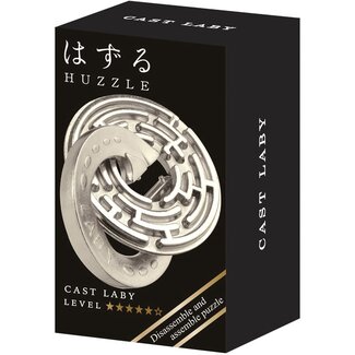 Eureka IQ-puzzel - Laby - Mini - Metaal - Zilver - Niveau 5