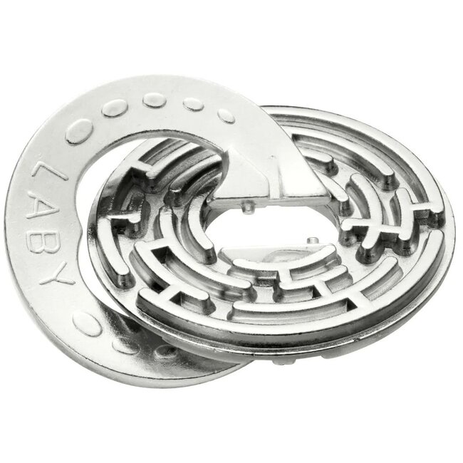 Eureka IQ-puzzel - Laby - Mini - Metaal - Zilver - Niveau 5