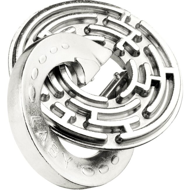 Eureka IQ-puzzel - Laby - Mini - Metaal - Zilver - Niveau 5