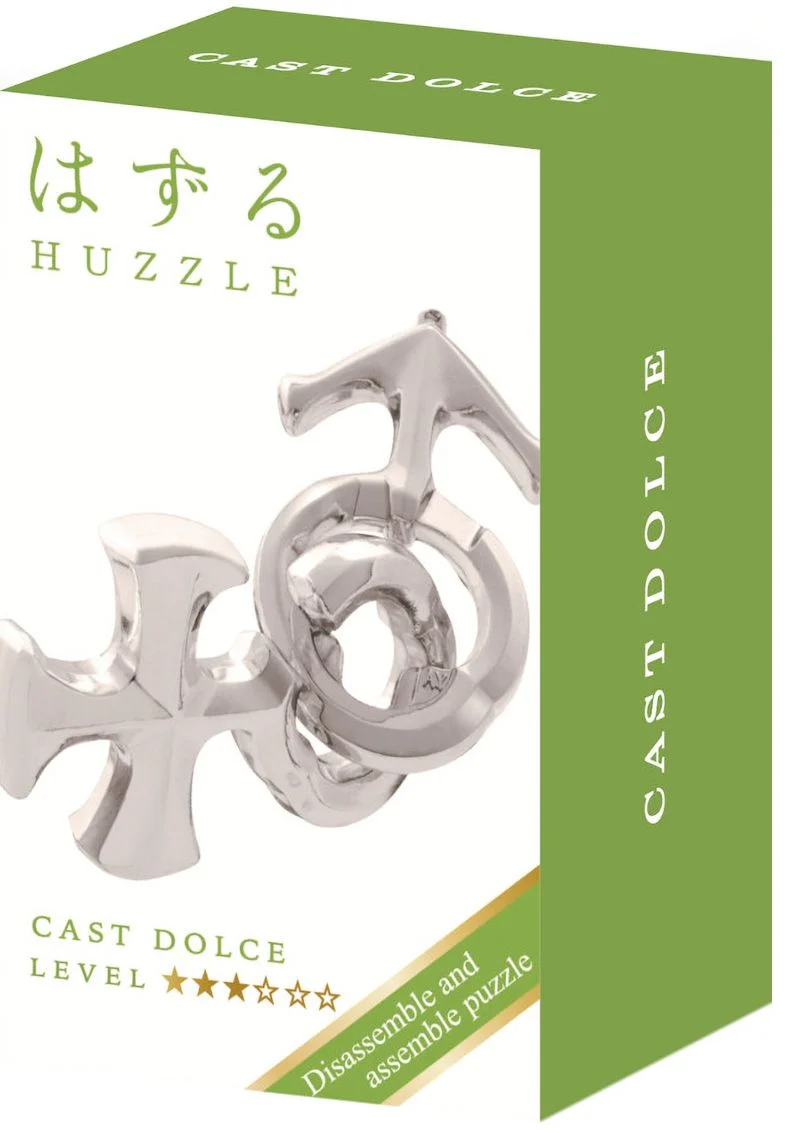 IQ-puzzel - Dolce - Mini - Metaal - Niveau 3