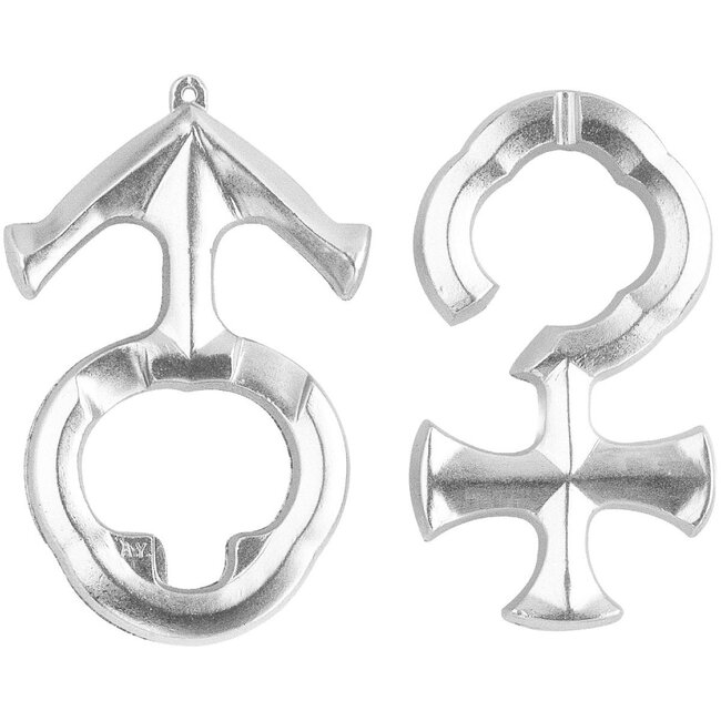 Eureka IQ-puzzel - Dolce - Mini - Metaal - Niveau 3