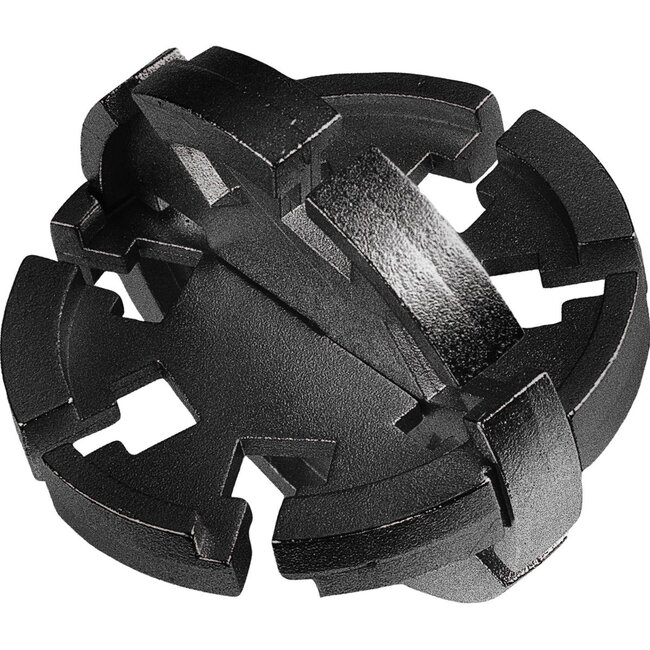 Eureka IQ-puzzel - Disk - Mini - Metaal - Niveau 2