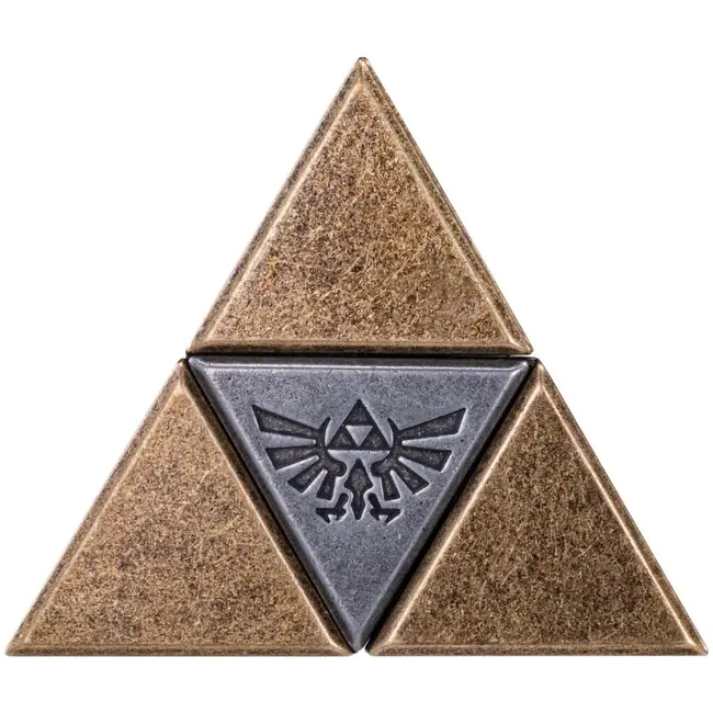 Eureka IQ-puzzel - Zelda Triforce -  Metaal - Niveau 6
