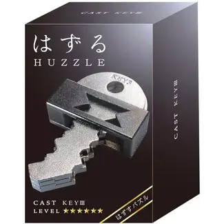 Eureka IQ-puzzel - Key III -  Metaal - Niveau 6