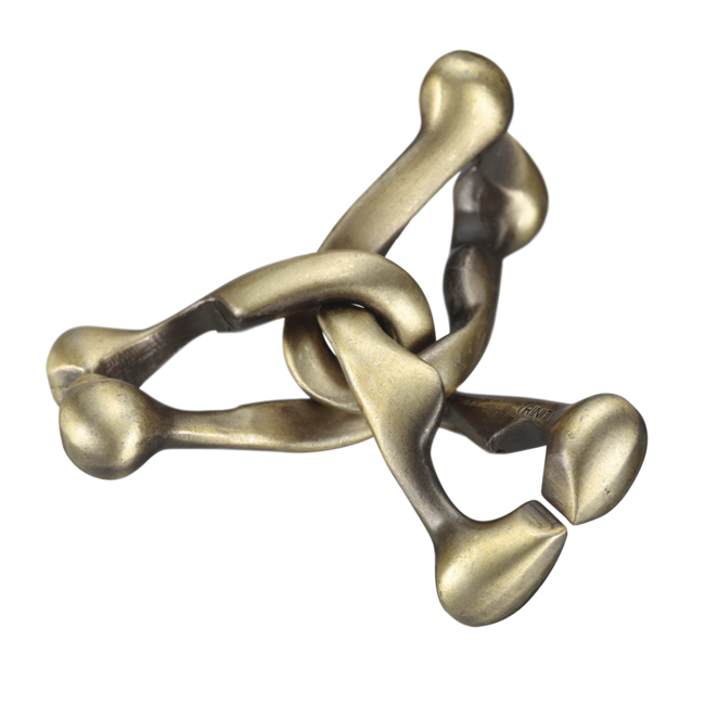 Eureka IQ-puzzel - Trinity - Metaal - Niveau 6