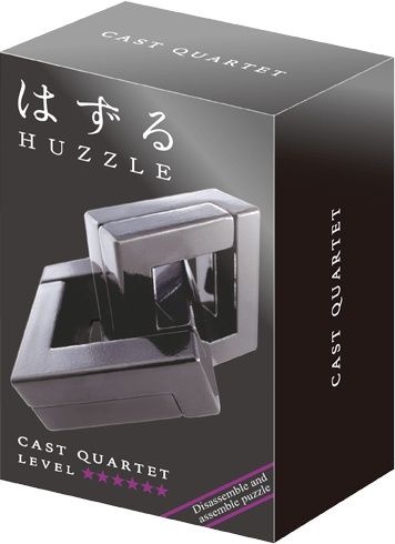 IQ-puzzel - Quartet - Metaal - Niveau 6
