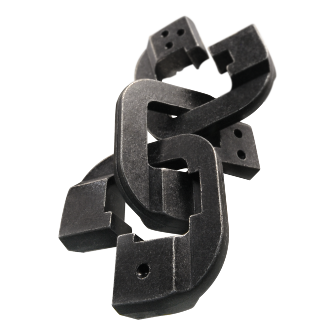 Eureka IQ-puzzel - Chain - Metaal - Niveau 6