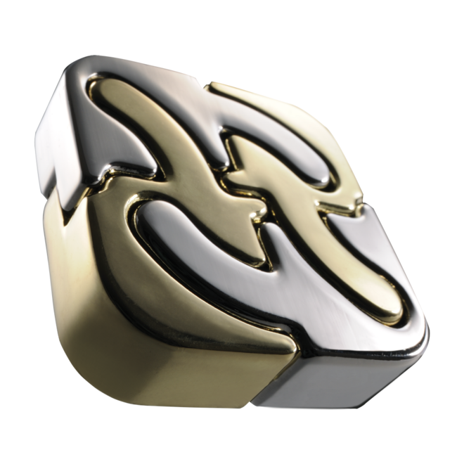 Eureka IQ-puzzel - Square - Metaal - Niveau 5