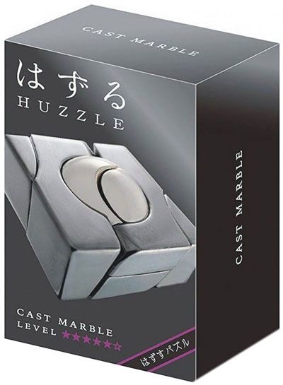 IQ-puzzel - Marble - Metaal - Niveau 5