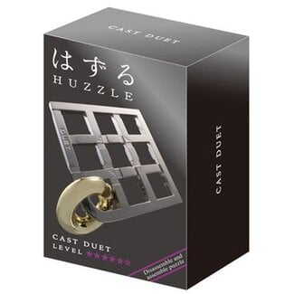 Eureka IQ-puzzel - Duet - Metaal - Niveau 5