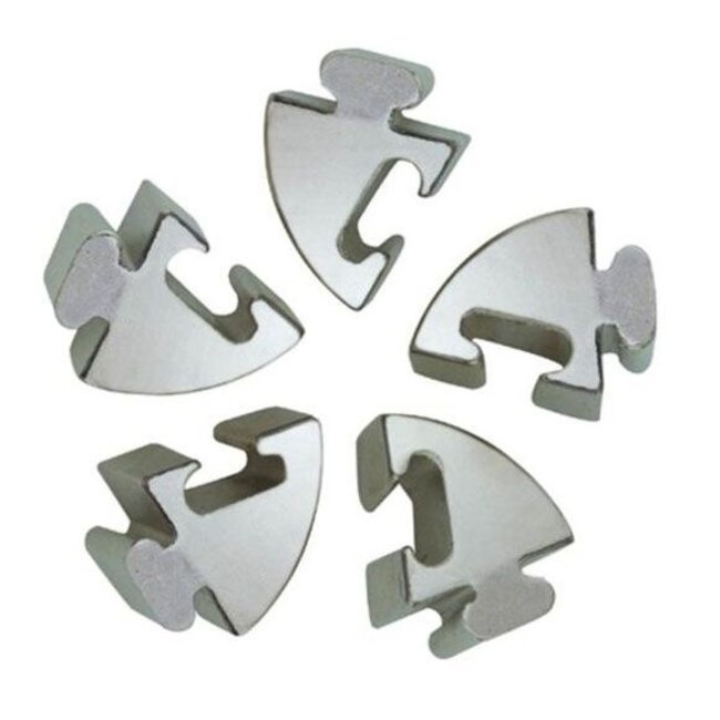 Eureka IQ-puzzel - Spiral - Metaal - Niveau 5