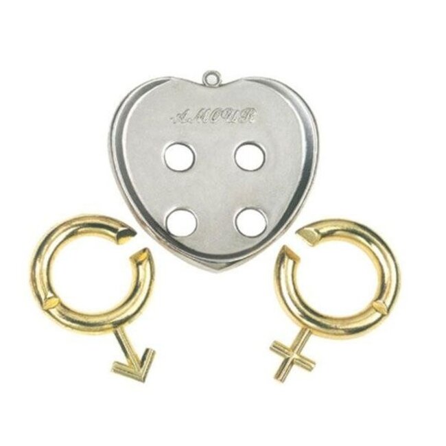 Eureka IQ-puzzel - Amour - Metaal - Niveau 5