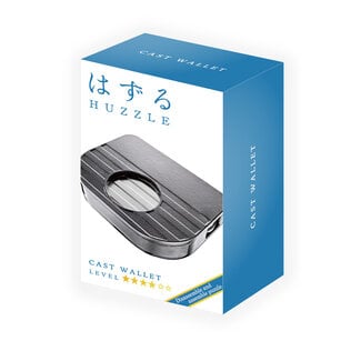 Eureka IQ-puzzel - Wallet - Metaal - Niveau 4