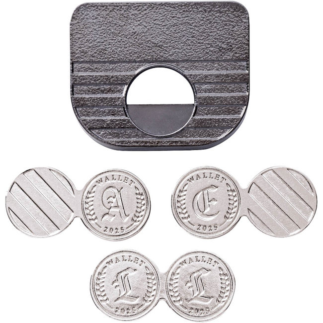 Eureka IQ-puzzel - Wallet - Metaal - Niveau 4