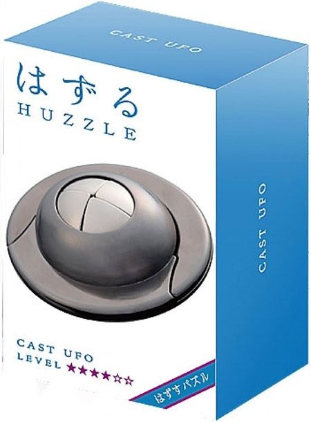 IQ-puzzel - UFO - Metaal - Niveau 4