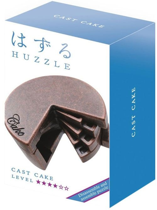 IQ-puzzel - Cake - Metaal - Niveau 4