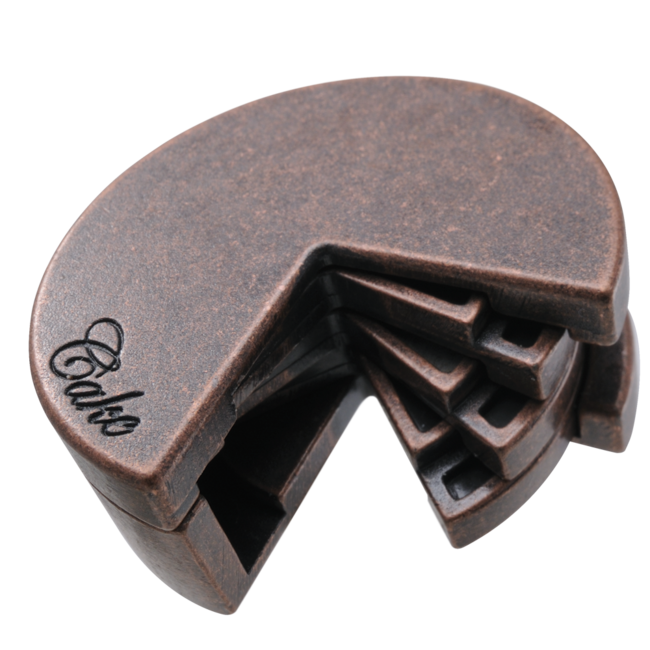 Eureka IQ-puzzel - Cake - Metaal - Niveau 4