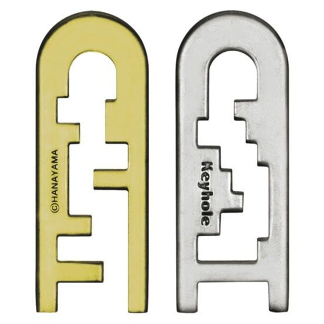 Eureka IQ-puzzel - Keyhole - Metaal - Niveau 4
