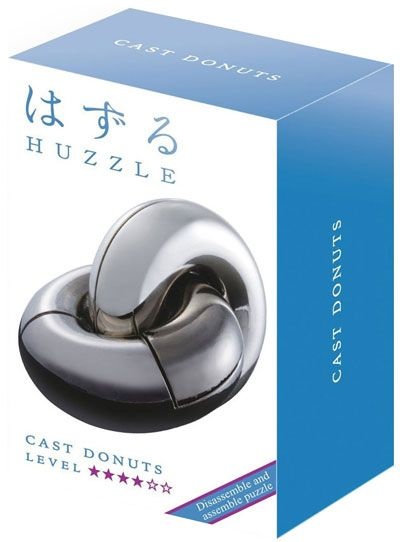 IQ-puzzel - Donuts - Metaal - Niveau 4