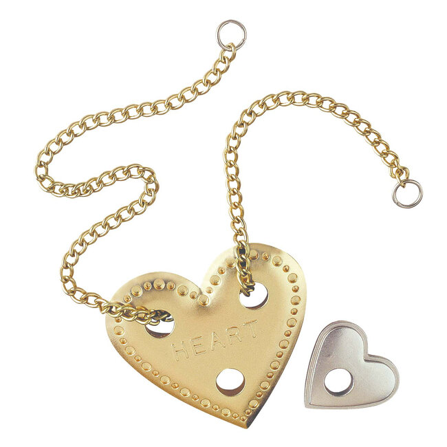 Eureka IQ-puzzel - Heart - Metaal - Niveau 4