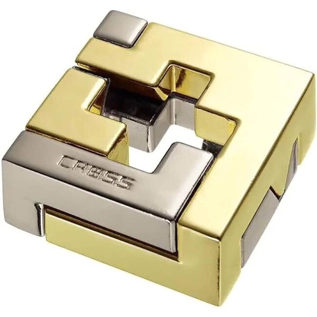 Eureka IQ-puzzel - Cross - Metaal - Niveau 3