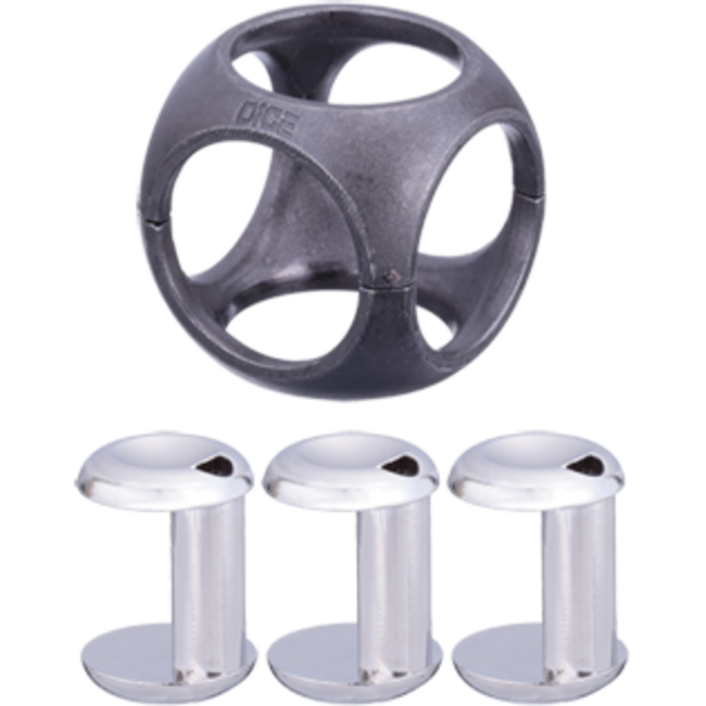 Eureka IQ-puzzel - Dice - Metaal - Niveau 3