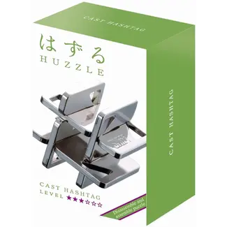 Eureka IQ-puzzel - Hashtag (Shift) - Metaal - Niveau 3