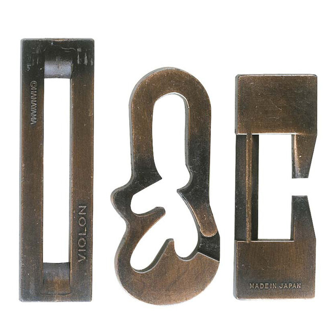 Eureka IQ-puzzel - Violon - Metaal - Niveau 3