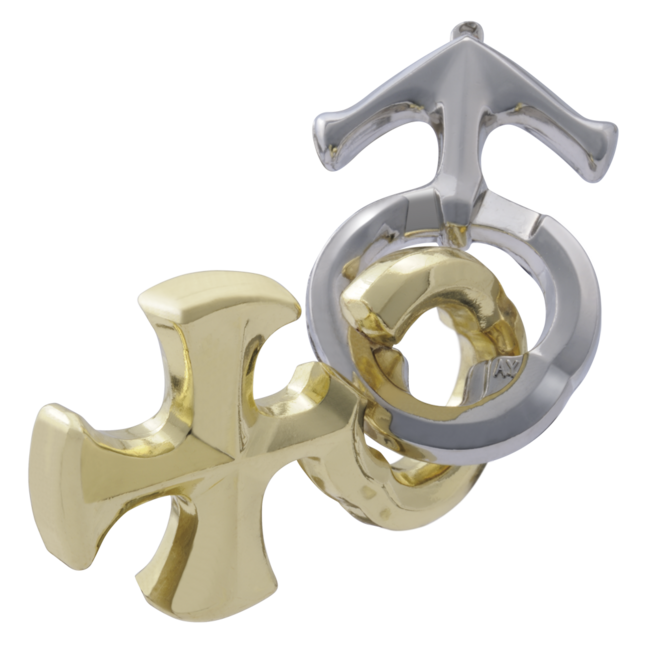 Eureka IQ-puzzel - Dolce - Metaal - Niveau 3