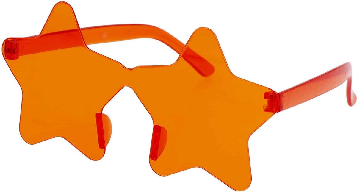 Bril - Sterren - Oranje