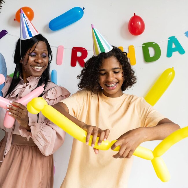 Folat Modelleerballonnen - Stripetastic - Doorsnee 5cm - 25st.