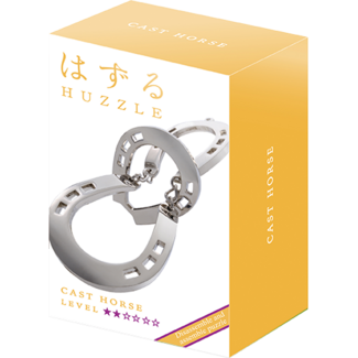 Eureka IQ-puzzel - Horse - Metaal - Niveau 2