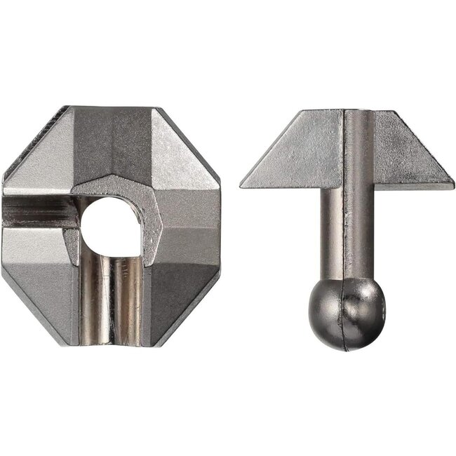 Eureka IQ-puzzel - Flag - Metaal - Niveau 1