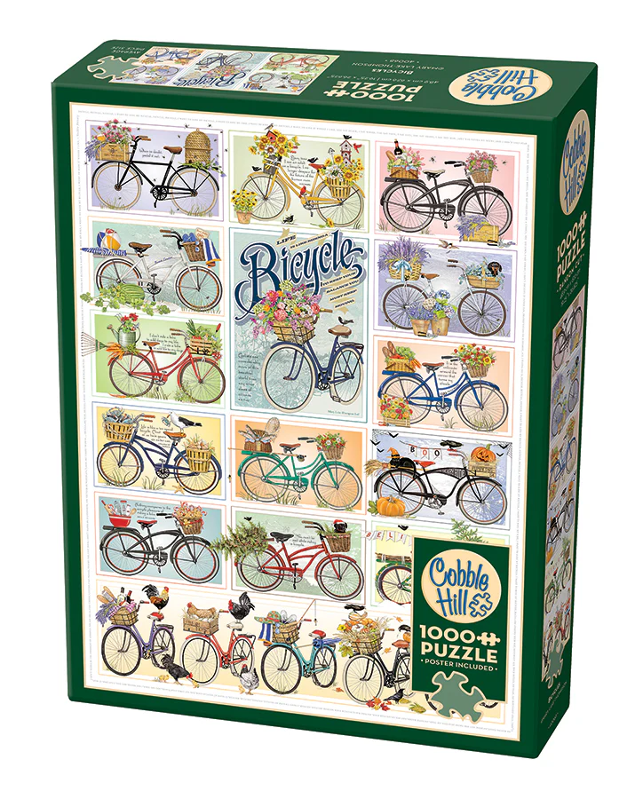 Puzzel - Bicycles - 1000st.