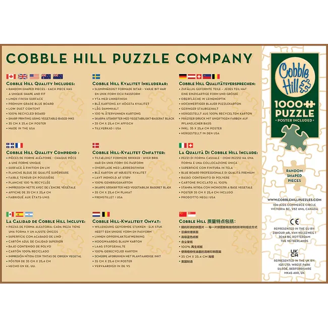 Cobble hill Puzzel - Nature Journal - Autumn - 1000st.