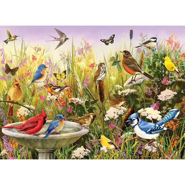 Cobble hill Puzzel - Feathered Friends - 1000st.