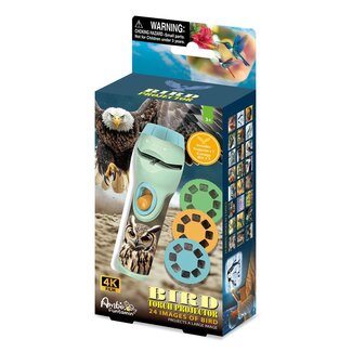 Ambo Zaklamp & projector - Vogels - Met 3x8 afbeeldingen