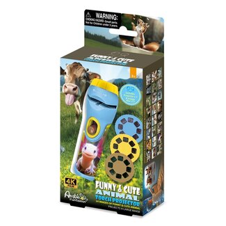 Ambo Zaklamp & projector - Schattige dieren - Met 3x8 afbeeldingen