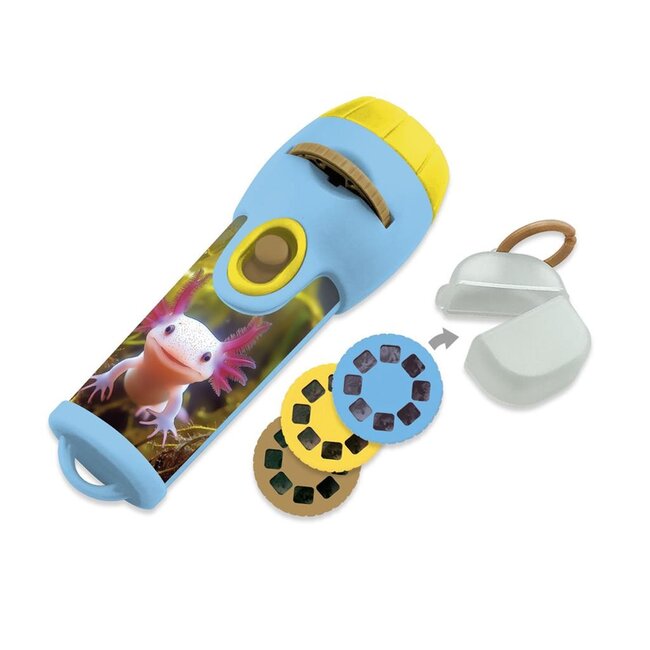 Ambo Zaklamp & projector - Schattige dieren - Met 3x8 afbeeldingen