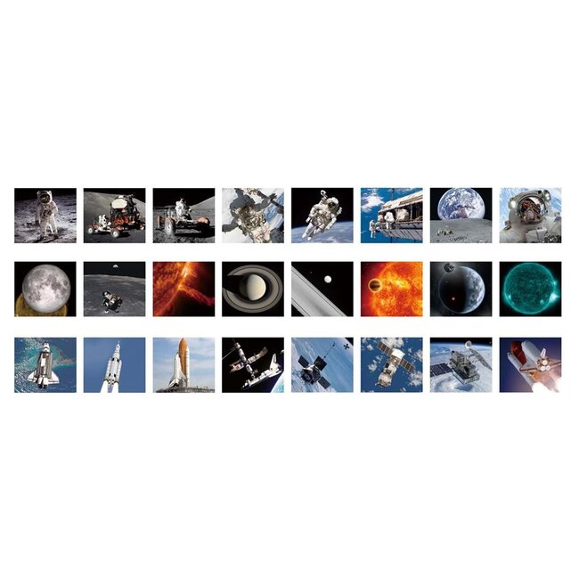 Ambo Zaklamp & projector - Ruimte - Met 3x8 afbeeldingen