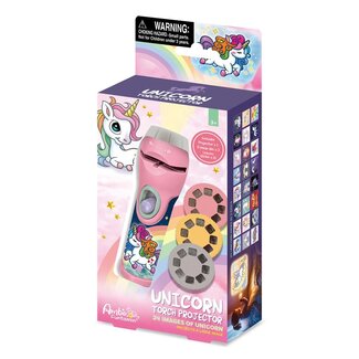 Ambo Zaklamp & projector - Eenhoorns - Met 3x8 afbeeldingen