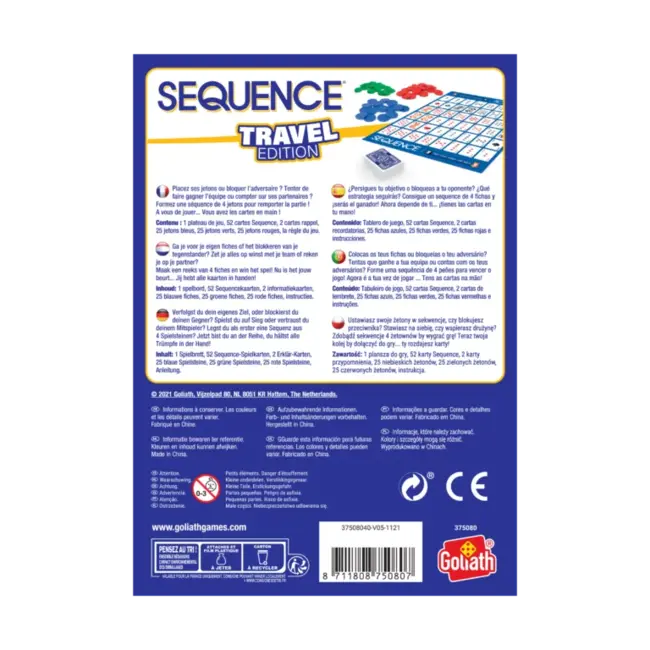Sequence - Bordspel - Reiseditie
