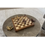 Spel - Schaakspel - Essenhout - Inklapbaar- 30x30x5cm