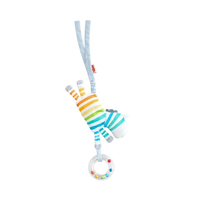 Haba Activity - Hangfiguur - Rammelaar - Zebra - 0+