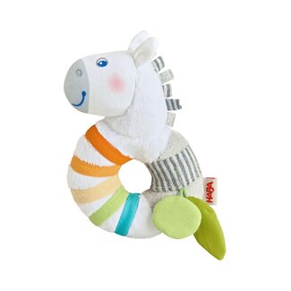 Haba Rammelaar - Grijpspeeltje - Zebra - 6m+
