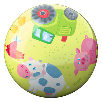 Haba Bal - Lakbal - Boerderijdieren - 22cm