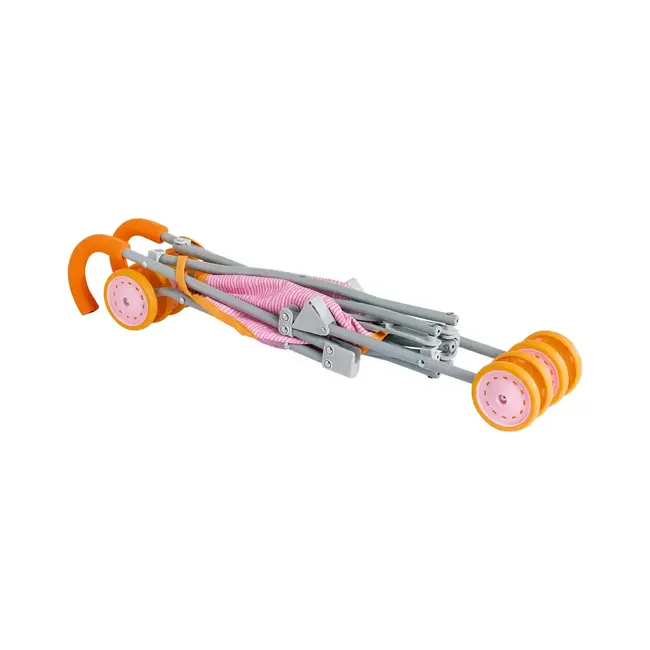 Haba Poppen buggy - Regenboog